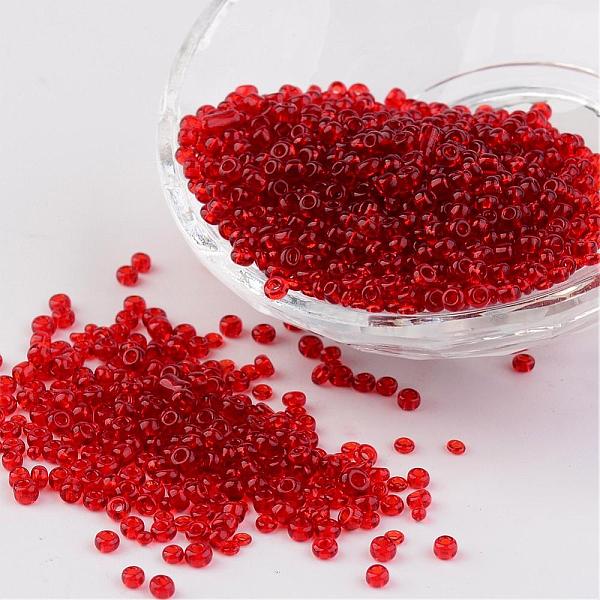 PandaHall 8/0 Glass Seed Beads, Transparent, Round, Crimson, 3mm, Hole: 1mm, about 1097pcs/50g Glass Pink
PandaHall 8/0 Glass Seed Beads, Transparent, Round, Crimson, 3mm, Hole: 1mm, about 1097pcs/50g Glass Pink
