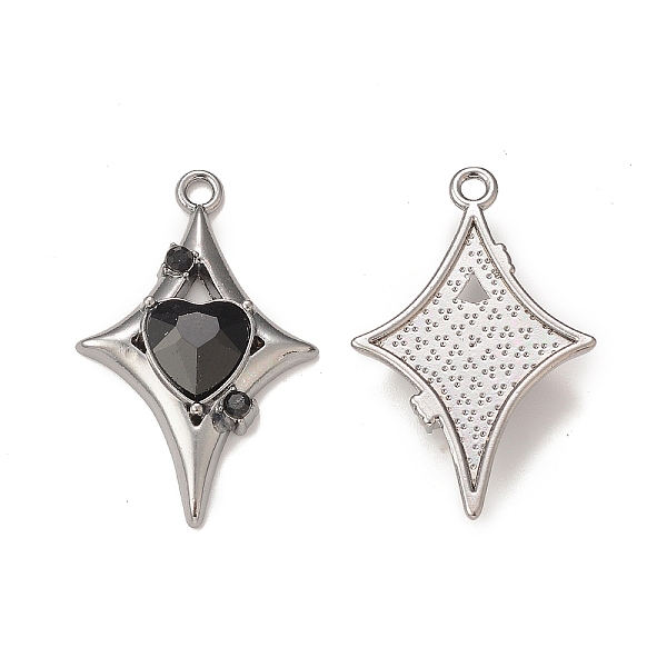 PandaHall Alloy Glass Pendants, Star Charms, Gunmetal, Black, 30.5x19.5x4.5mm, Hole: 1.8mm Alloy+Glass Star Black
PandaHall Alloy Glass Pendants, Star Charms, Gunmetal, Black, 30.5x19.5x4.5mm, Hole: 1.8mm Alloy+Glass Star Black
