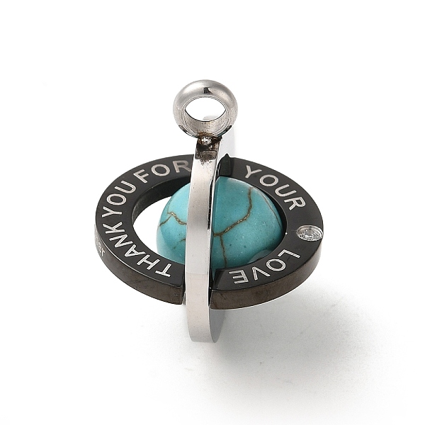 PandaHall 304 Stainless Steel Pendants, with Rhinestone and Resin, December Planet Charm, Word Thank You For Your Love, Stainless Steel..., Clear
PandaHall 304 Stainless Steel Pendants, with Rhinestone and Resin, December Planet Charm, Word Thank You For Your Love, Stainless Steel..., Clear