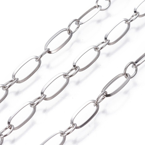 PandaHall 304 Stainless Steel Figaro Chains, Soldered, Stainless Steel Color, 5~9.5x4x0.5~0.8mm 304 Stainless Steel
PandaHall 304 Stainless Steel Figaro Chains, Soldered, Stainless Steel Color, 5~9.5x4x0.5~0.8mm 304 Stainless Steel