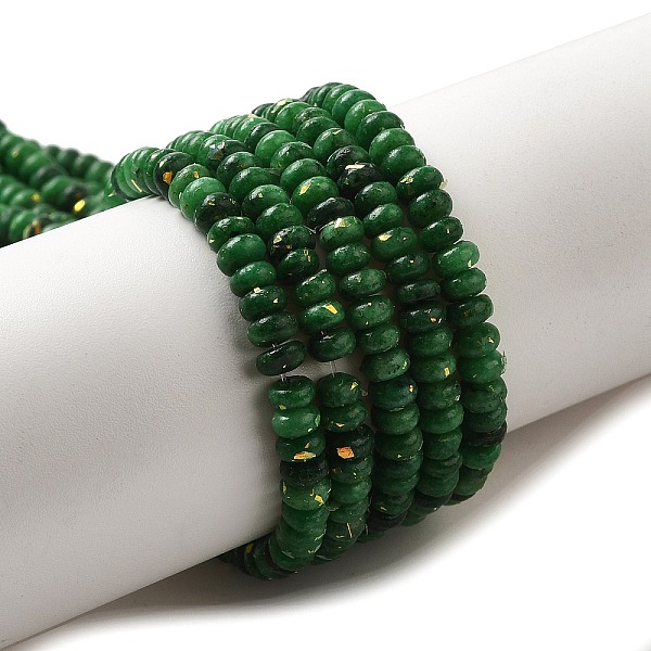 PandaHall Natural Dolomite Beads Strands, with Synthetic Opal, Dyed, Rondelle, Green, 4x2mm, Hole: 0.7mm, about 177pcs/strand, 15.94''...
PandaHall Natural Dolomite Beads Strands, with Synthetic Opal, Dyed, Rondelle, Green, 4x2mm, Hole: 0.7mm, about 177pcs/strand, 15.94''...