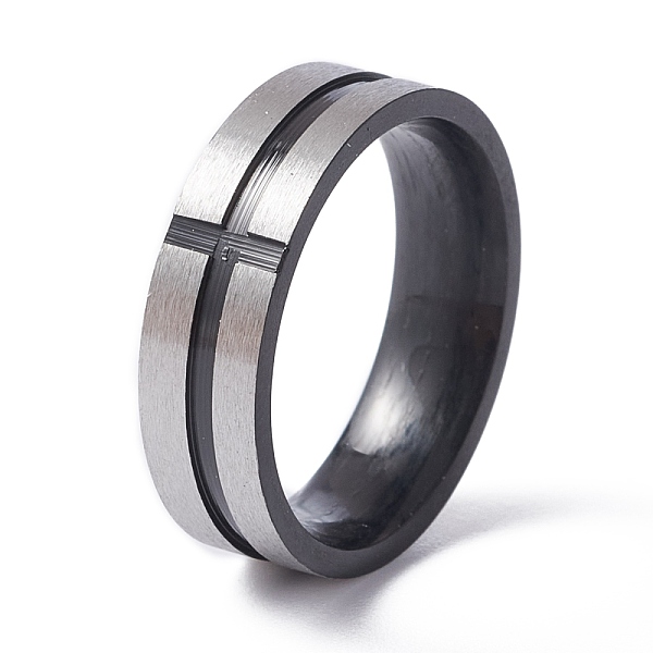 PandaHall Stainless Steel Plain Band Rings, Cross Grooved Ring for Women, Gunmetal & Stainless Steel Color, US Size 7 3/4(17.9mm) Stainless...
PandaHall Stainless Steel Plain Band Rings, Cross Grooved Ring for Women, Gunmetal & Stainless Steel Color, US Size 7 3/4(17.9mm) Stainless...
