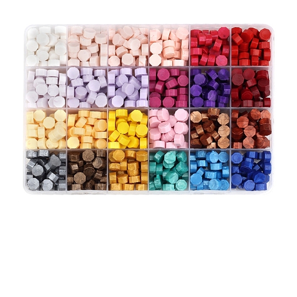 PandaHall 24 Grids 24 Colors Sealing Wax Particles, for Retro Seal Stamp, Mixed Color, 130x190mm, 24color, 720pcs/box Wax Multicolor
PandaHall 24 Grids 24 Colors Sealing Wax Particles, for Retro Seal Stamp, Mixed Color, 130x190mm, 24color, 720pcs/box Wax Multicolor