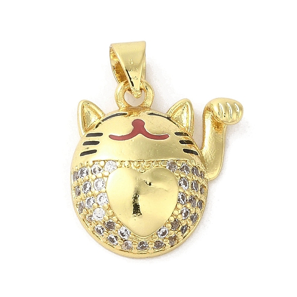 PandaHall Rack Plating Brass Micro Pave Cubic Zirconia Pendants, with Enamel, Long-Lasting Plated, Cadmium Free & Lead Free, Lucky Cat Charm..., Green
PandaHall Rack Plating Brass Micro Pave Cubic Zirconia Pendants, with Enamel, Long-Lasting Plated, Cadmium Free & Lead Free, Lucky Cat Charm..., Green