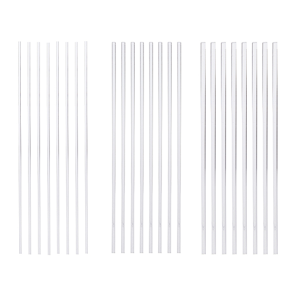 PandaHall SUPERFINDINGS 24Pcs 3 Styles Acrylic Support Rods, for Clay Doll Makings, Bar, Clear, 19.6x0.2~0.4cm, 8pcs/style Acrylic Clear
PandaHall SUPERFINDINGS 24Pcs 3 Styles Acrylic Support Rods, for Clay Doll Makings, Bar, Clear, 19.6x0.2~0.4cm, 8pcs/style Acrylic Clear