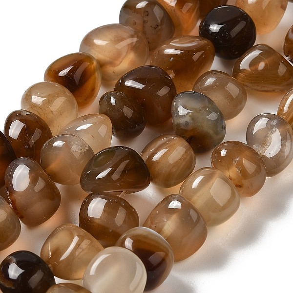 PandaHall Natural Agate Beads Strands, Dyed & Heated, Nuggets, Tumbled Stone, Camel, 6.5~13x10~13x1.5~11mm, Hole: 1.6mm, about 22pcs/strand..., Brown
PandaHall Natural Agate Beads Strands, Dyed & Heated, Nuggets, Tumbled Stone, Camel, 6.5~13x10~13x1.5~11mm, Hole: 1.6mm, about 22pcs/strand..., Brown
