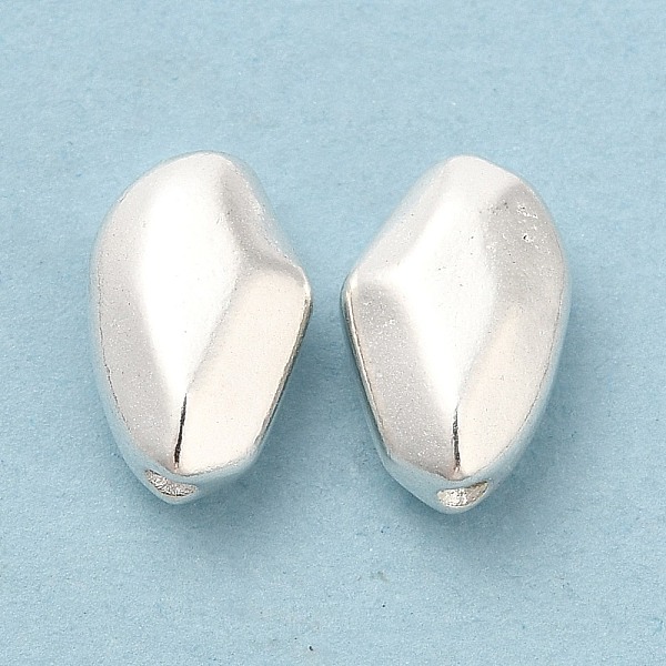 PandaHall Rack Plating Brass Beads, Cadmium Free & Lead Free, Nuggets, 925 Sterling Silver Plated, 10.5x7x4.5mm, Hole: 1.2mm Brass Nuggets
PandaHall Rack Plating Brass Beads, Cadmium Free & Lead Free, Nuggets, 925 Sterling Silver Plated, 10.5x7x4.5mm, Hole: 1.2mm Brass Nuggets