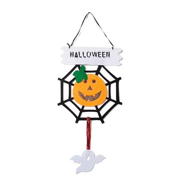 PandaHall Halloween Theme Felt Cloth Hanging Door Signs, Wall Decoration, Decorative Props for Indoor, Outdoor, Spider Web & Ghost, Black...
PandaHall Halloween Theme Felt Cloth Hanging Door Signs, Wall Decoration, Decorative Props for Indoor, Outdoor, Spider Web & Ghost, Black...