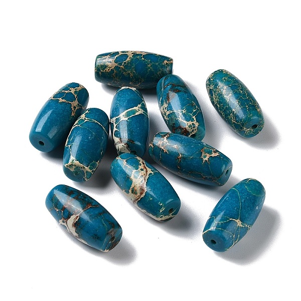 PandaHall Natural Imperial Jasper Beads, Dyed, Oval, 25x12mm, Hole: 1.2mm Imperial Jasper Oval
PandaHall Natural Imperial Jasper Beads, Dyed, Oval, 25x12mm, Hole: 1.2mm Imperial Jasper Oval