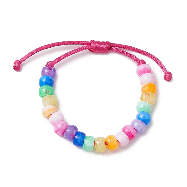 PandaHall 7-Color Rondelle Acrylic Braided Beaded Bracelets, Adjustable Nylon Thread Kid Bracelets for Girls, Deep Pink, Inner Diameter...
PandaHall 7-Color Rondelle Acrylic Braided Beaded Bracelets, Adjustable Nylon Thread Kid Bracelets for Girls, Deep Pink, Inner Diameter...