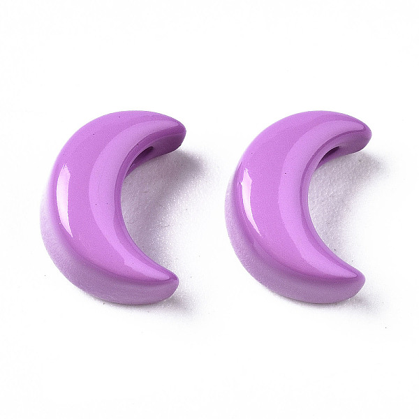 PandaHall Spray Painted Brass Charms, Moon, Medium Orchid, 10x8x6mm, Hole: 2mm Brass Moon
PandaHall Spray Painted Brass Charms, Moon, Medium Orchid, 10x8x6mm, Hole: 2mm Brass Moon