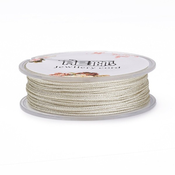 PandaHall Polyester Metallic Thread, Light Yellow, 1mm, about 32.8 yards(30m)/roll Polyester Yellow
PandaHall Polyester Metallic Thread, Light Yellow, 1mm, about 32.8 yards(30m)/roll Polyester Yellow