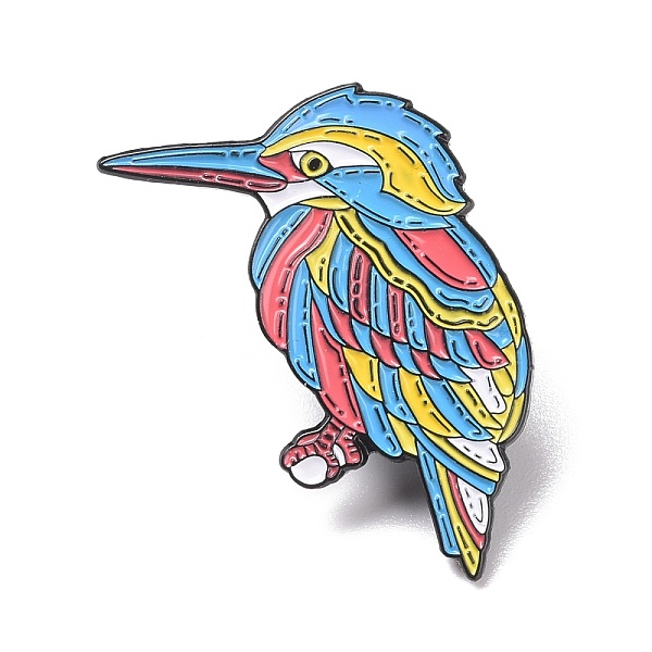 PandaHall Woodpecker Enamel Pin, Animal Alloy Badge for Backpack Clothes, Electrophoresis Black, Colorful, 34x28x1.5mm, Pin: 1.3mm...
PandaHall Woodpecker Enamel Pin, Animal Alloy Badge for Backpack Clothes, Electrophoresis Black, Colorful, 34x28x1.5mm, Pin: 1.3mm...