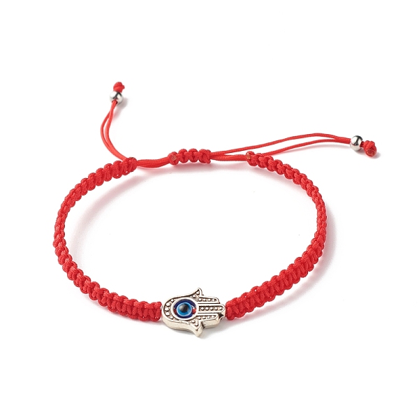 PandaHall Hamsa Hand /Hand of Miriam with Evil Eye Braided Bead Bracelet for Girl Women, Red, Inner Diameter: 2~3-1/8 inch(5~8cm) Resin Evil...
PandaHall Hamsa Hand /Hand of Miriam with Evil Eye Braided Bead Bracelet for Girl Women, Red, Inner Diameter: 2~3-1/8 inch(5~8cm) Resin Evil...