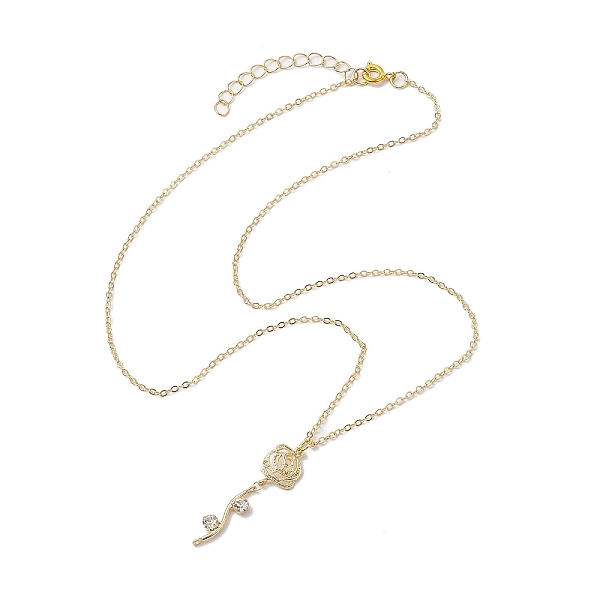 PandaHall Brass Flower Pendant Necklace, Cable Chains Necklaces, Golden, 20.35 inch(517mm) Brass Flower
PandaHall Brass Flower Pendant Necklace, Cable Chains Necklaces, Golden, 20.35 inch(517mm) Brass Flower