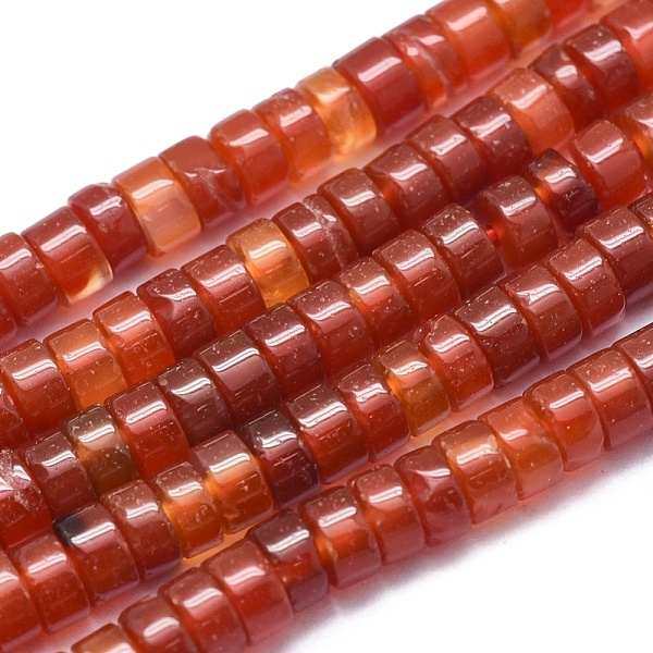 PandaHall Natural Carnelian Beads Strands, Dyed & Heated, Flat Round/Disc, 4x2mm, Hole: 0.7mm, about 167pcs/strand, 15.35 inch(39cm)...
PandaHall Natural Carnelian Beads Strands, Dyed & Heated, Flat Round/Disc, 4x2mm, Hole: 0.7mm, about 167pcs/strand, 15.35 inch(39cm)...