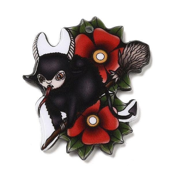 PandaHall Christmas Theme Acrylic Pendants, Flower, 37x33x2mm, Hole: 1.4mm Acrylic Flower Red
PandaHall Christmas Theme Acrylic Pendants, Flower, 37x33x2mm, Hole: 1.4mm Acrylic Flower Red