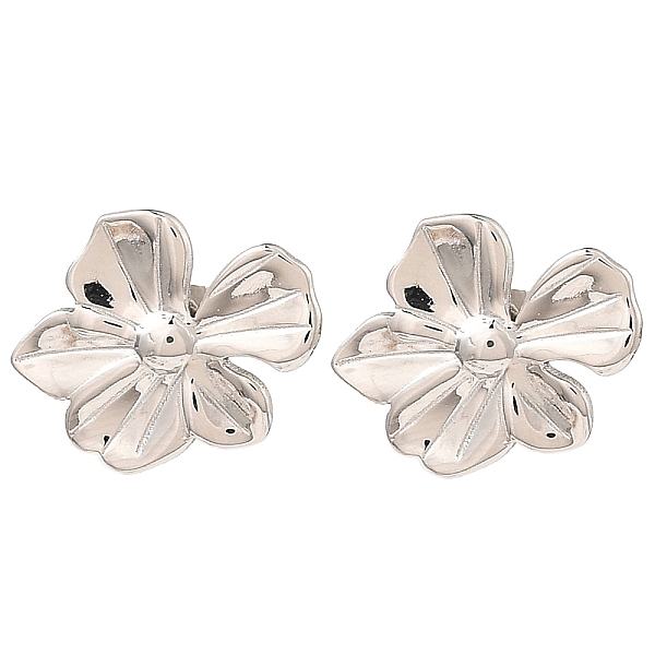 PandaHall 304 Stainless Steel Stud Earrings for Women, Flower, Stainless Steel Color, 15x19mm 304 Stainless Steel Flower
PandaHall 304 Stainless Steel Stud Earrings for Women, Flower, Stainless Steel Color, 15x19mm 304 Stainless Steel Flower