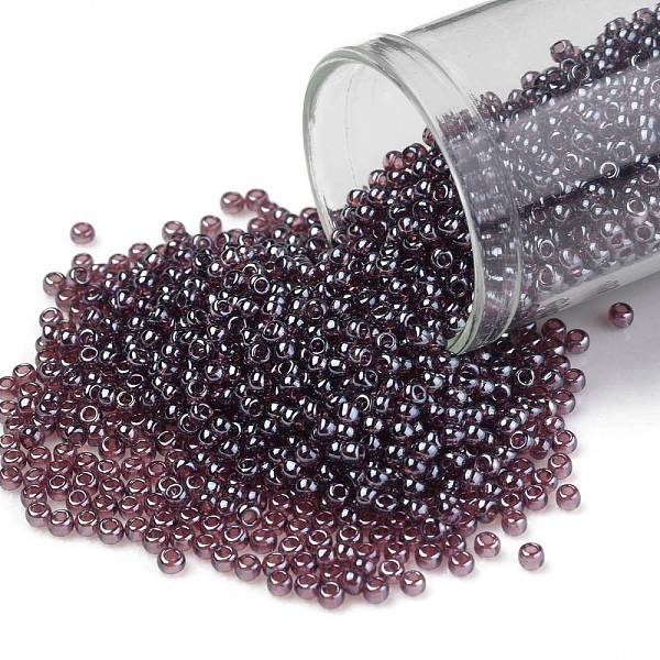 PandaHall TOHO Round Seed Beads, Japanese Seed Beads, (110B) Transparent Luster Medium Amethyst, 11/0, 2.2mm, Hole: 0.8mm, about..., Purple
PandaHall TOHO Round Seed Beads, Japanese Seed Beads, (110B) Transparent Luster Medium Amethyst, 11/0, 2.2mm, Hole: 0.8mm, about..., Purple