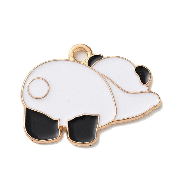 PandaHall Golden Plated Alloy Enamel Pendants, Panda Charm, WhiteSmoke, 18.5x24x1mm, Hole: 2mm Alloy+Enamel Panda White
PandaHall Golden Plated Alloy Enamel Pendants, Panda Charm, WhiteSmoke, 18.5x24x1mm, Hole: 2mm Alloy+Enamel Panda White