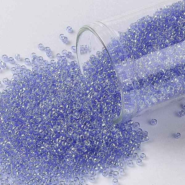 PandaHall TOHO Round Seed Beads, Japanese Seed Beads, (107) Transparent Luster Light Sapphire, 15/0, 1.5mm, Hole: 0.7mm, about..., Blue
PandaHall TOHO Round Seed Beads, Japanese Seed Beads, (107) Transparent Luster Light Sapphire, 15/0, 1.5mm, Hole: 0.7mm, about..., Blue