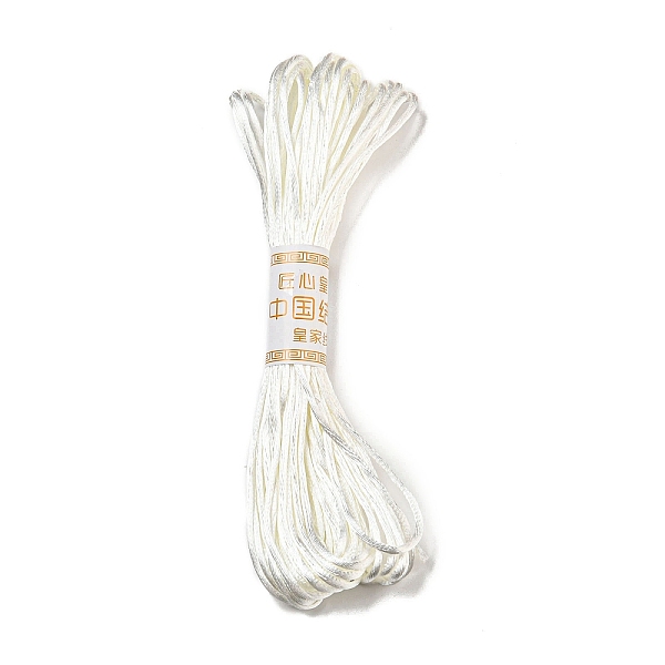 PandaHall Polyester Embroidery Floss, Cross Stitch Threads, White, 2mm, 10m/bundle Polyester White
PandaHall Polyester Embroidery Floss, Cross Stitch Threads, White, 2mm, 10m/bundle Polyester White