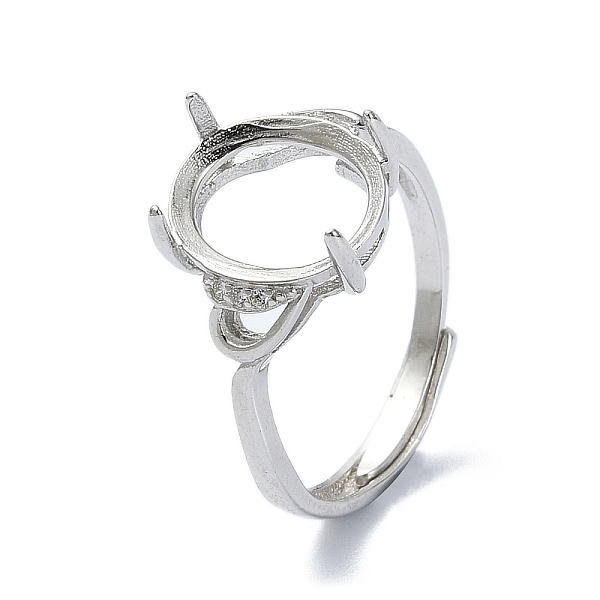 PandaHall Adjustable 925 Sterling Silver Ring Components, with Cubic Zirconia, For Half Drilled Beads, Real Platinum Plated, 1.5~4.5mm...
PandaHall Adjustable 925 Sterling Silver Ring Components, with Cubic Zirconia, For Half Drilled Beads, Real Platinum Plated, 1.5~4.5mm...