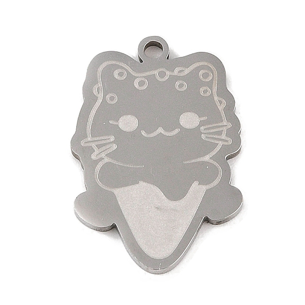 PandaHall 304 Stainless Steel Pendants, Cat with Ice-crea Charm, Stainless Steel Color, 24.5x16.5x1.5mm, Hole: 1mm 304 Stainless Steel Cat...
PandaHall 304 Stainless Steel Pendants, Cat with Ice-crea Charm, Stainless Steel Color, 24.5x16.5x1.5mm, Hole: 1mm 304 Stainless Steel Cat...