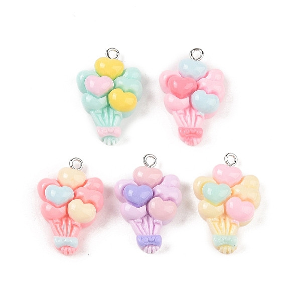 PandaHall Opaque Resin Pendants, Macaron Color Charms with Platinum Plated Iron Loops, Mixed Color, Heart, 27x18x8.5mm, Hole: 2mm Iron+Resin..., Multicolor
PandaHall Opaque Resin Pendants, Macaron Color Charms with Platinum Plated Iron Loops, Mixed Color, Heart, 27x18x8.5mm, Hole: 2mm Iron+Resin..., Multicolor