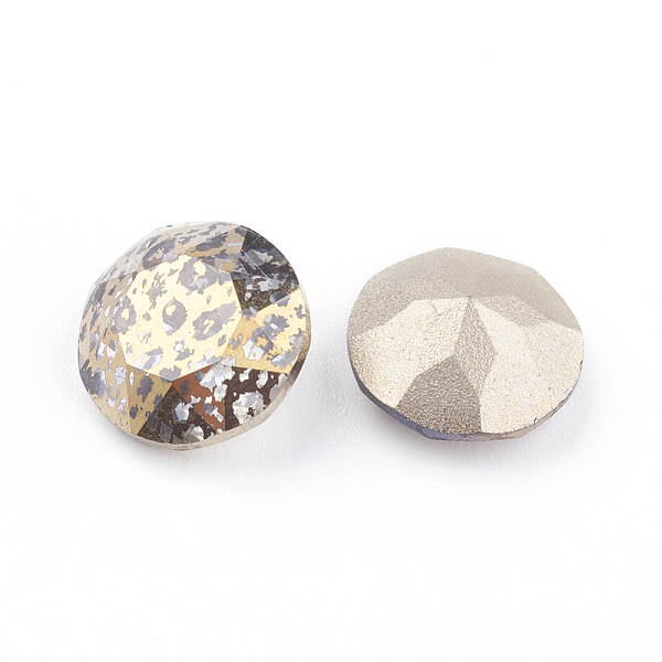 PandaHall Pointed Back & Back Plated Glass Rhinestone Cabochons, Grade A, Faceted, Flat Round, Gold Patina, 10x5mm Glass Rhinestone Flat...
PandaHall Pointed Back & Back Plated Glass Rhinestone Cabochons, Grade A, Faceted, Flat Round, Gold Patina, 10x5mm Glass Rhinestone Flat...
