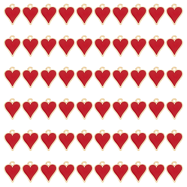 PandaHall SUPERFINDINGS 60Pcs Barrel Plating Alloy Pendants, with Enamel, Cadmium Free & Nickel Free & Lead Free, Heart, Light Gold, Red...
PandaHall SUPERFINDINGS 60Pcs Barrel Plating Alloy Pendants, with Enamel, Cadmium Free & Nickel Free & Lead Free, Heart, Light Gold, Red...