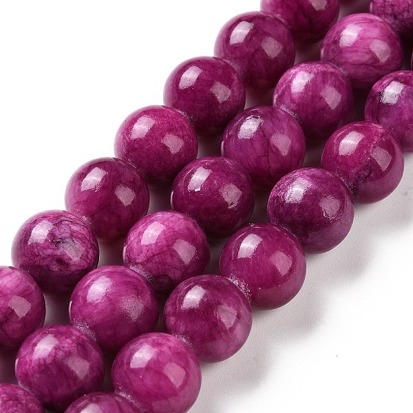 PandaHall Natural Mashan Jade Beads Strands, Dyed, Round, Dark Orchid, 10mm, Hole: 1.2mm, about 42pcs/strand, 16 inch Mashan Jade Round
PandaHall Natural Mashan Jade Beads Strands, Dyed, Round, Dark Orchid, 10mm, Hole: 1.2mm, about 42pcs/strand, 16 inch Mashan Jade Round