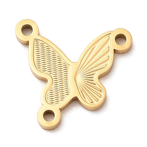 PandaHall Ion Plating(IP) 304 Stainless Steel Multi-strand Links, Butterfly, Golden, 14.5x15x1mm, Hole: 1.2mm. 304 Stainless Steel Butterfly
PandaHall Ion Plating(IP) 304 Stainless Steel Multi-strand Links, Butterfly, Golden, 14.5x15x1mm, Hole: 1.2mm. 304 Stainless Steel Butterfly