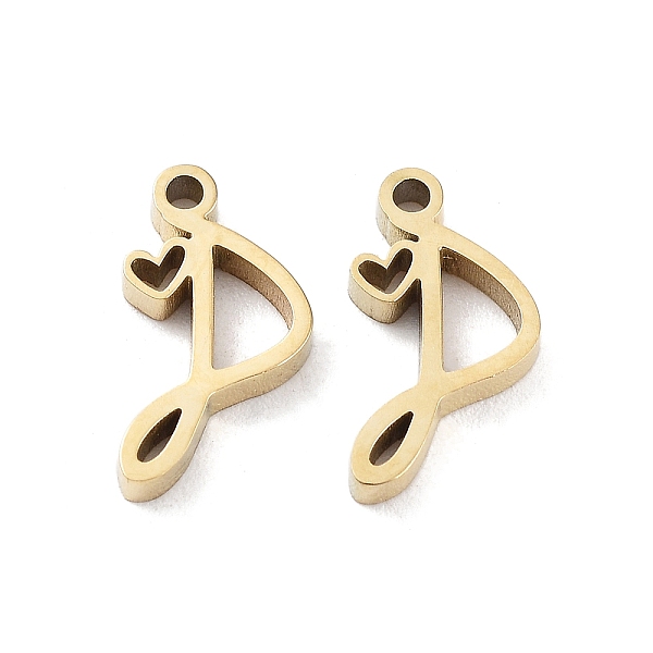 PandaHall 304 Stainless Steel Charms, Laser Cut, Real 14K Gold Plated, Letter P, 11x6x1.5mm, Hole: 1mm 304 Stainless Steel Letter P
PandaHall 304 Stainless Steel Charms, Laser Cut, Real 14K Gold Plated, Letter P, 11x6x1.5mm, Hole: 1mm 304 Stainless Steel Letter P