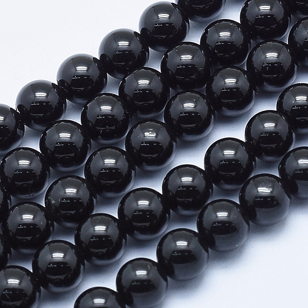 PandaHall Natural Black Tourmaline Beads Strands, Round, 6mm, Hole: 1mm, about 62pcs/strand, 15.7 inch(40cm) Tourmaline Round
PandaHall Natural Black Tourmaline Beads Strands, Round, 6mm, Hole: 1mm, about 62pcs/strand, 15.7 inch(40cm) Tourmaline Round