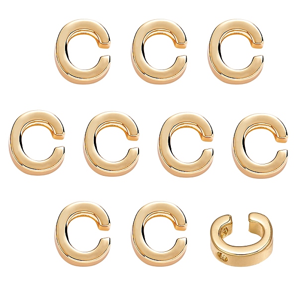 PandaHall 10Pcs Brass Charms, Long-Lasting Plated, Golden, Letter, Letter.C, C: 9x7.5x3mm, Hole: 1.5mm Brass Letter C
PandaHall 10Pcs Brass Charms, Long-Lasting Plated, Golden, Letter, Letter.C, C: 9x7.5x3mm, Hole: 1.5mm Brass Letter C