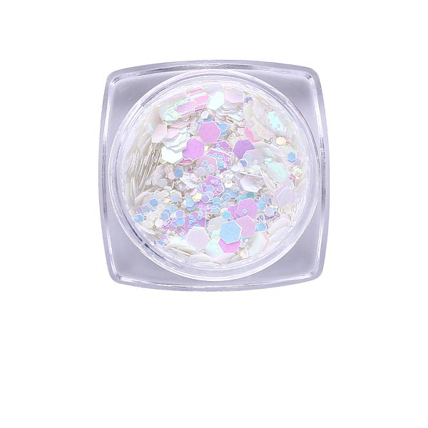 PandaHall Hexagon Shining Nail Art Decoration Accessories, with Glitter Powder and Sequins, DIY Sparkly Paillette Tips Nail, Colorful...
PandaHall Hexagon Shining Nail Art Decoration Accessories, with Glitter Powder and Sequins, DIY Sparkly Paillette Tips Nail, Colorful...