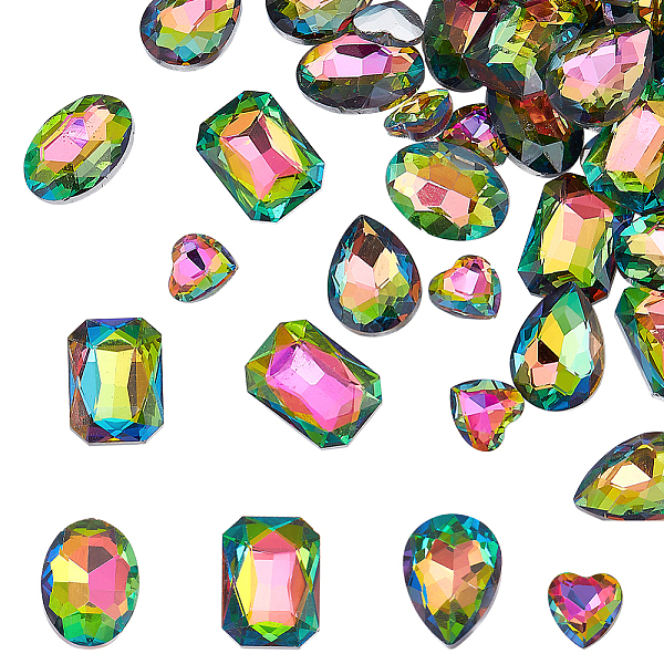 PandaHall FINGERINSPIRE 64 Pcs 4 Shapes Pointed Back Rhinestone Glass Rhinestones Gems Colorful Rectangle/Teardrop/Heart/Oval Crystal Jewels..., Multicolor
PandaHall FINGERINSPIRE 64 Pcs 4 Shapes Pointed Back Rhinestone Glass Rhinestones Gems Colorful Rectangle/Teardrop/Heart/Oval Crystal Jewels..., Multicolor
