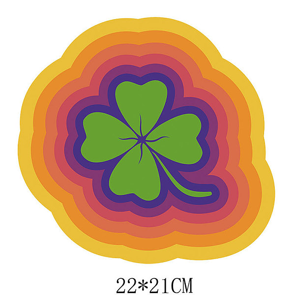 PandaHall Saint Patrick's Day Theme PET Sublimation Stickers, Heat Transfer Film, Iron on Vinyls, for Clothes Decoration, Clover, 210x220mm...
PandaHall Saint Patrick's Day Theme PET Sublimation Stickers, Heat Transfer Film, Iron on Vinyls, for Clothes Decoration, Clover, 210x220mm...