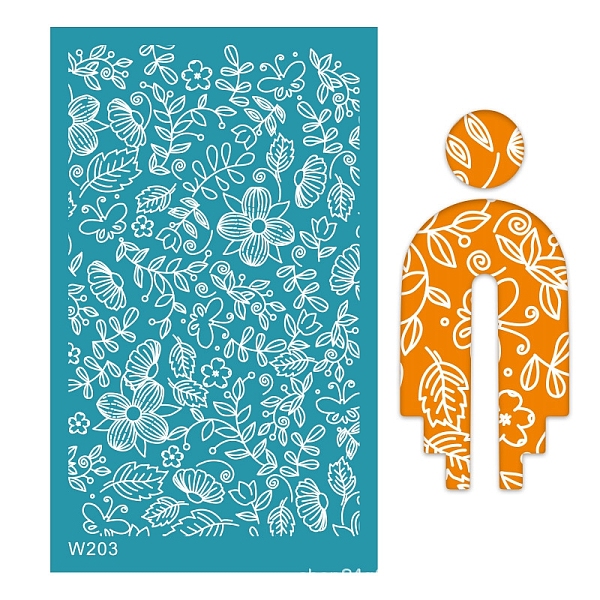 PandaHall Polyester Silk Screen Printing Stencil, Reusable Polymer Clay Silkscreen Tool, for DIY Polymer Clay Earrings Making, Flower..., Cyan
PandaHall Polyester Silk Screen Printing Stencil, Reusable Polymer Clay Silkscreen Tool, for DIY Polymer Clay Earrings Making, Flower..., Cyan