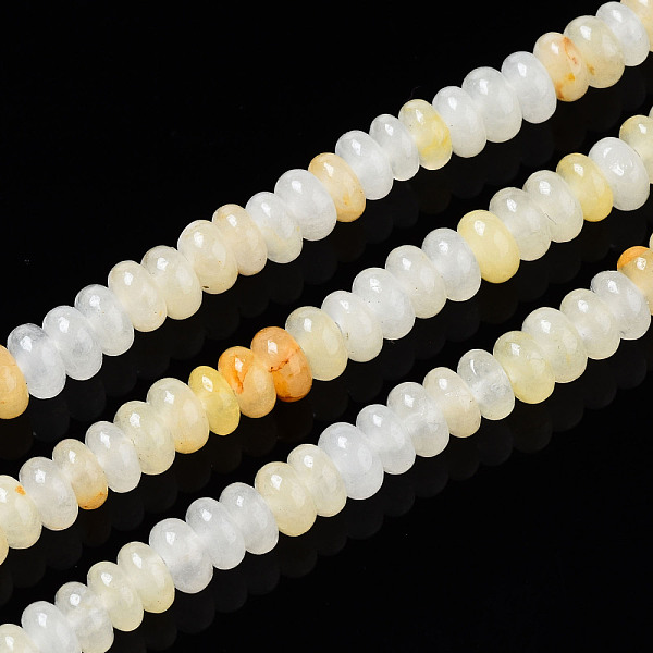 PandaHall Natural Yellow Aventurine Beads Strands, Rondelle, 4~5x2mm, Hole: 0.8mm, about 160~165pcs/strand, 14.96~15.35 inch(38~39cm) Yellow...
PandaHall Natural Yellow Aventurine Beads Strands, Rondelle, 4~5x2mm, Hole: 0.8mm, about 160~165pcs/strand, 14.96~15.35 inch(38~39cm) Yellow...