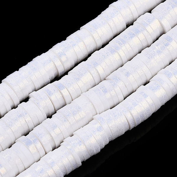 PandaHall Handmade Polymer Clay Beads Strands, Pearlized, Disc/Flat Round, Heishi Beads, White, 6mm, Hole: 1.5mm, 15.75''(40cm) Polymer Clay...
PandaHall Handmade Polymer Clay Beads Strands, Pearlized, Disc/Flat Round, Heishi Beads, White, 6mm, Hole: 1.5mm, 15.75''(40cm) Polymer Clay...