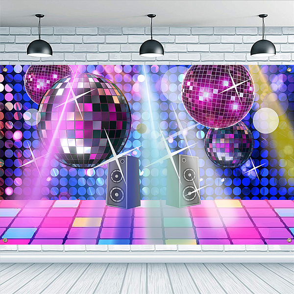 PandaHall FINGERINSPIRE 5.9x3.6ft Disco 70s Theme Party Backdrop Vintage Disco Party Backdrop Disco Ball Audio Lighting Pattern Banner...
PandaHall FINGERINSPIRE 5.9x3.6ft Disco 70s Theme Party Backdrop Vintage Disco Party Backdrop Disco Ball Audio Lighting Pattern Banner...