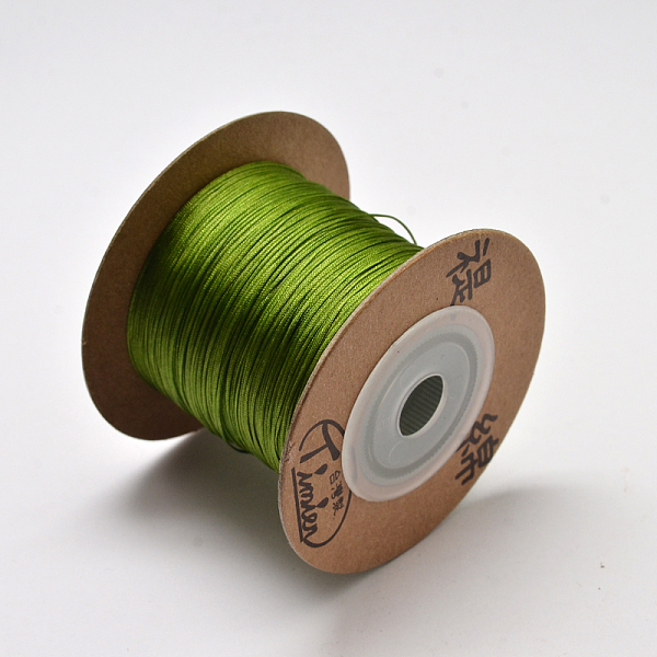 PandaHall Eco-Friendly Dyed Nylon Threads, String Threads Cords, Green, 0.4mm, about 164.04 yards(150m)/roll Nylon Green
PandaHall Eco-Friendly Dyed Nylon Threads, String Threads Cords, Green, 0.4mm, about 164.04 yards(150m)/roll Nylon Green