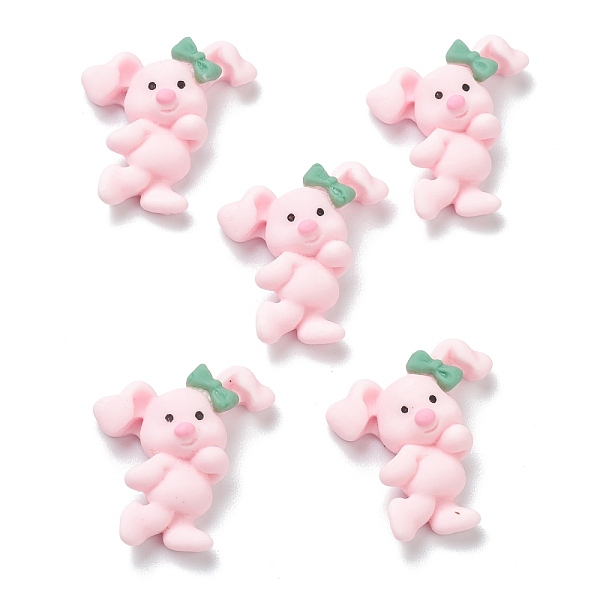 PandaHall Opaque Resin Cabochons, Rabbit with Bowknot, Pink, 21x18.5x6mm Resin Rabbit Pink
PandaHall Opaque Resin Cabochons, Rabbit with Bowknot, Pink, 21x18.5x6mm Resin Rabbit Pink