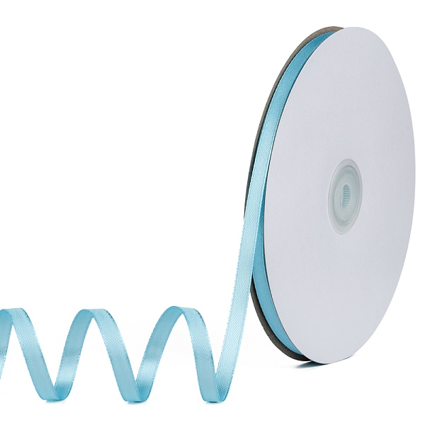 PandaHall Single Face Solid Color Satin Ribbon, for Wedding, Gift Wrapping, Bow Making, Sky Blue, 2/8 inch(6~7mm), about 100yards/roll...
PandaHall Single Face Solid Color Satin Ribbon, for Wedding, Gift Wrapping, Bow Making, Sky Blue, 2/8 inch(6~7mm), about 100yards/roll...
