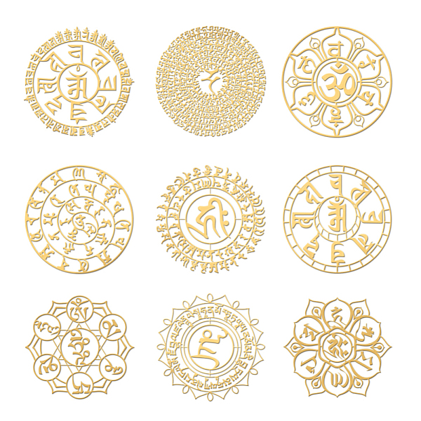 PandaHall Nickel Decoration Stickers, Metal Resin Filler, Epoxy Resin & UV Resin Craft Filling Material, Golden, Mantra Wheel, Mixed Shapes...
PandaHall Nickel Decoration Stickers, Metal Resin Filler, Epoxy Resin & UV Resin Craft Filling Material, Golden, Mantra Wheel, Mixed Shapes...