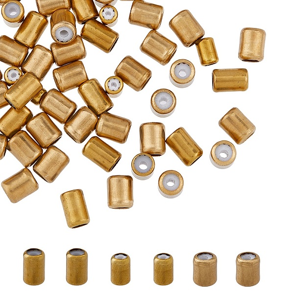 PandaHall HOBBIESAY 180Pcs 3 Style Brass Beads, with Silicone Inside, Slider Beads, Stopper Beads, Column, Antique Golden, 4~5.5x6~7.5mm...
PandaHall HOBBIESAY 180Pcs 3 Style Brass Beads, with Silicone Inside, Slider Beads, Stopper Beads, Column, Antique Golden, 4~5.5x6~7.5mm...