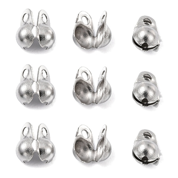 PandaHall 304 Stainless Steel Bead Tips, Calotte Ends, Clamshell Knot Cover, Stainless Steel Color, 6x4mm, Hole: 1mm 304 Stainless Steel
PandaHall 304 Stainless Steel Bead Tips, Calotte Ends, Clamshell Knot Cover, Stainless Steel Color, 6x4mm, Hole: 1mm 304 Stainless Steel