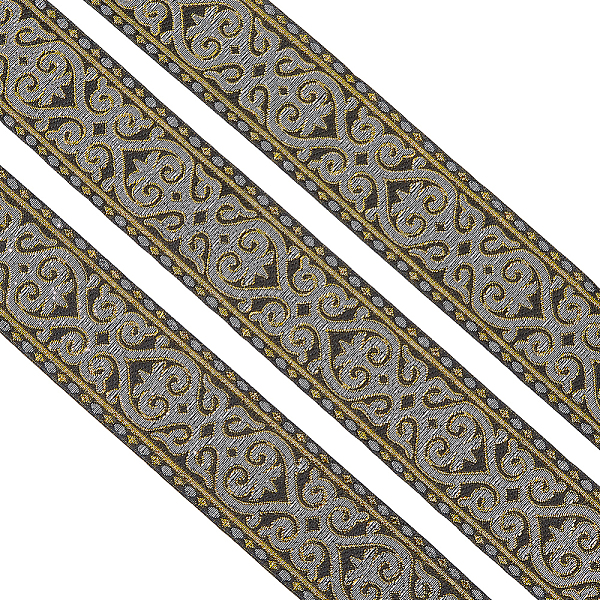 PandaHall Ethnic Style Embroidery Polyester Ribbon, Clothing Accessories, Floral Pattern, Black, 2 inch(50mm), about 7.66 Yards(7m)/Bundle...
PandaHall Ethnic Style Embroidery Polyester Ribbon, Clothing Accessories, Floral Pattern, Black, 2 inch(50mm), about 7.66 Yards(7m)/Bundle...